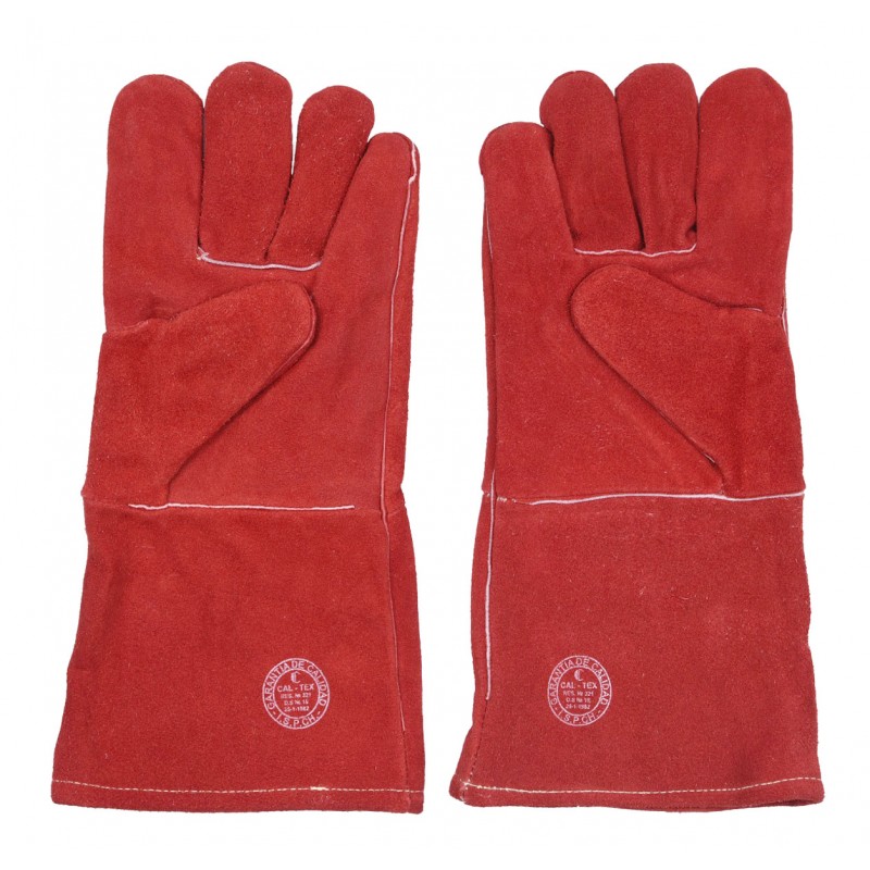 GUANTE SOLDAR KEVLAR ROJO