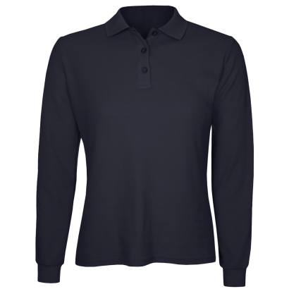 POLERA PIQUE MUJER MANGA LARGA